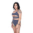 Strata Top - Navy Wave