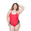 Delta X Suit - Red Ribbed