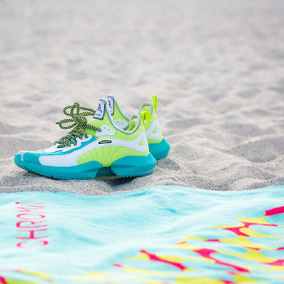 Chromat x Reebok Sole Fury – Teal