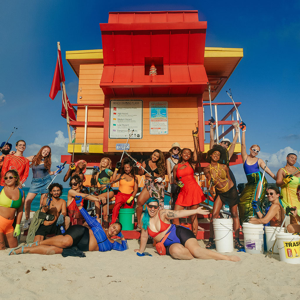 Swim Week Beach Clean Up