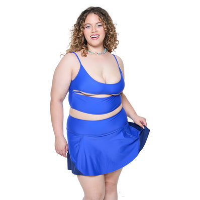 Strata Top - Cobalt