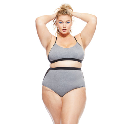 Alva Top - Heather Grey