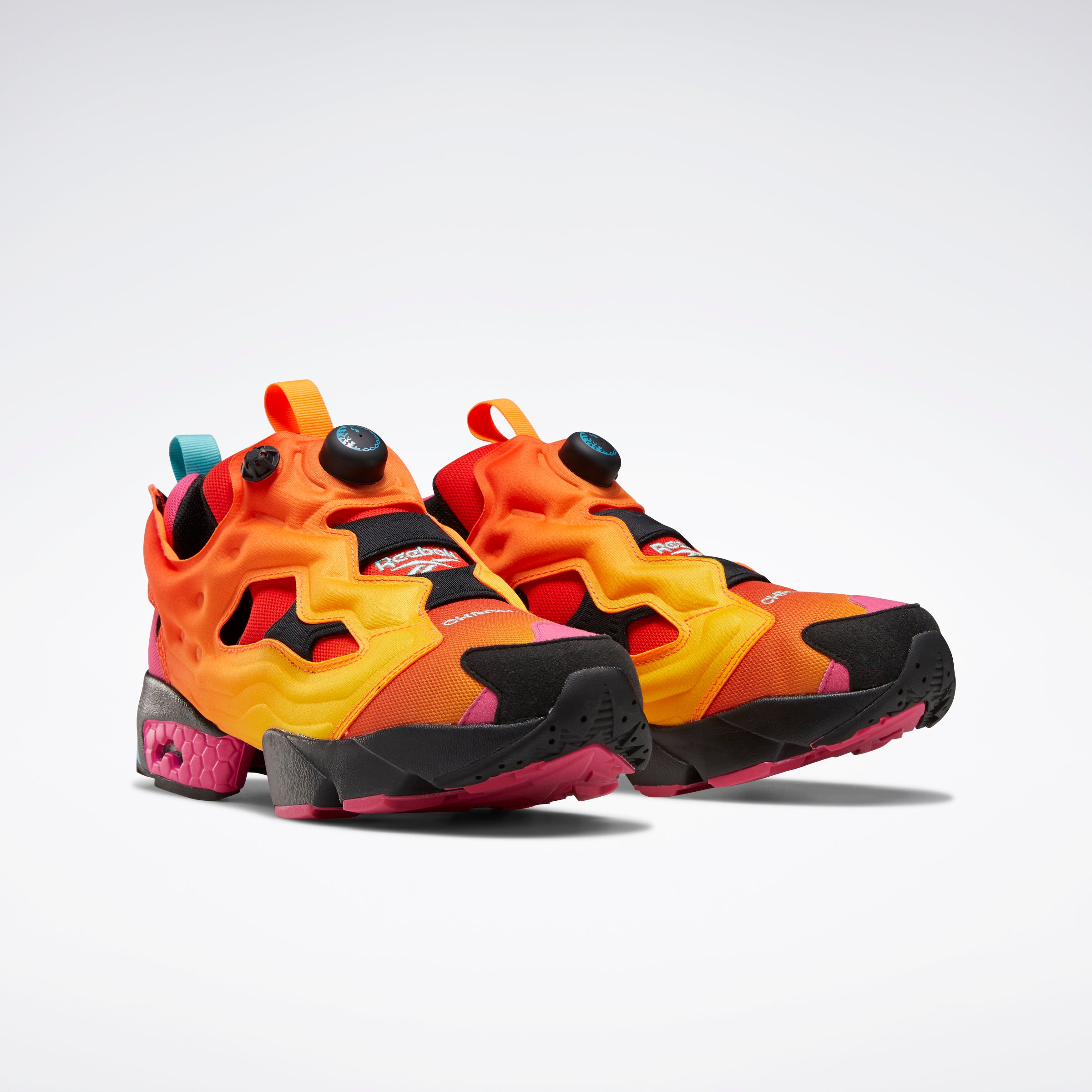 Reebok insta pump store fury orange