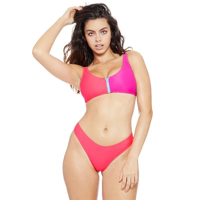 Ericka Zip Bottom - Pink